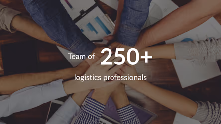 Team of 250+ logistics professionals - Aetheris Kargo